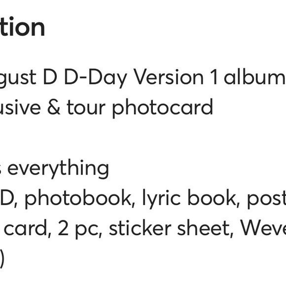 Agust D D-day version album 1 - Picture 3 of 3
